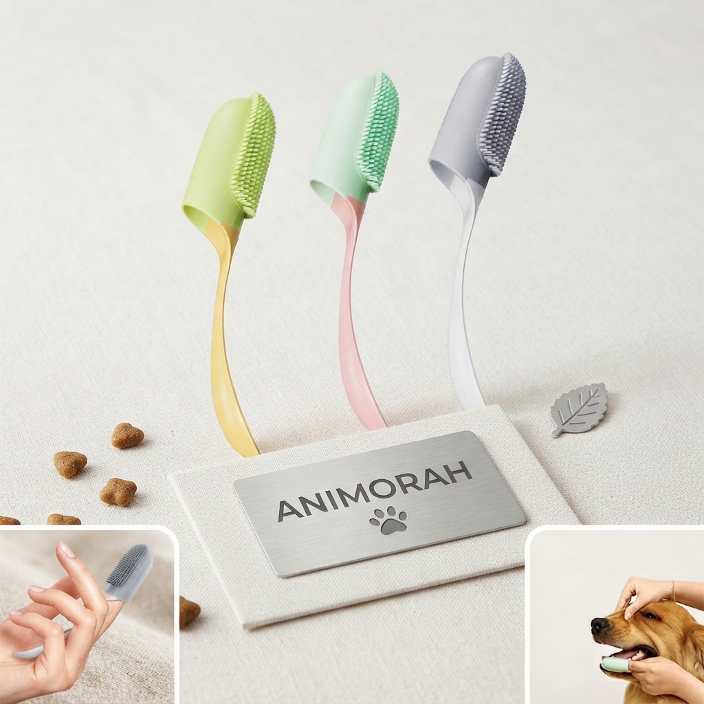 Brosse de nettoyage des dents de chien | Animorah