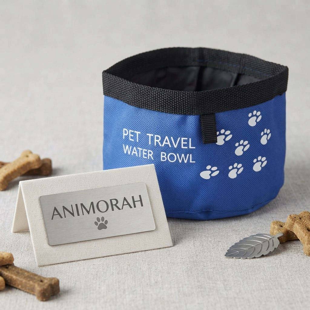 Gamelle pliable de voyage pour chien – Pratique et nomade | Animorah