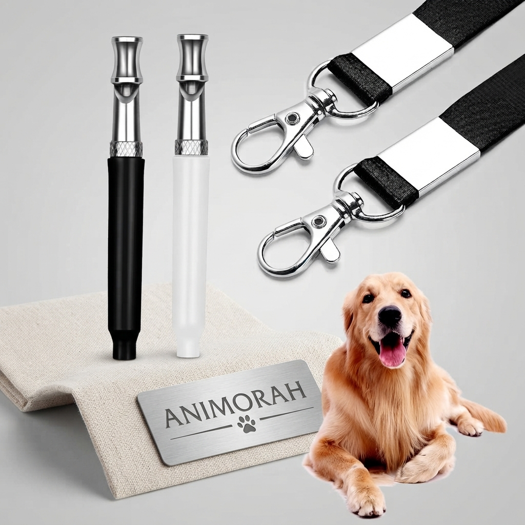 Paquet de 2 sifflets pour chien | Animorah