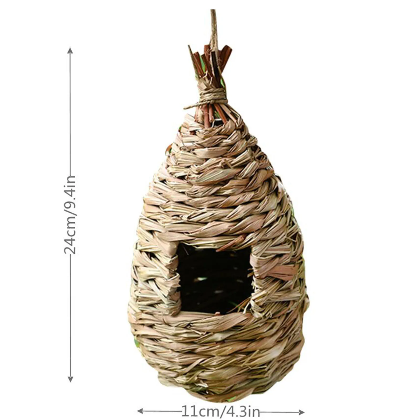 Nid d'oiseaux Cage à oiseaux herbe naturelle Cage | Animorah