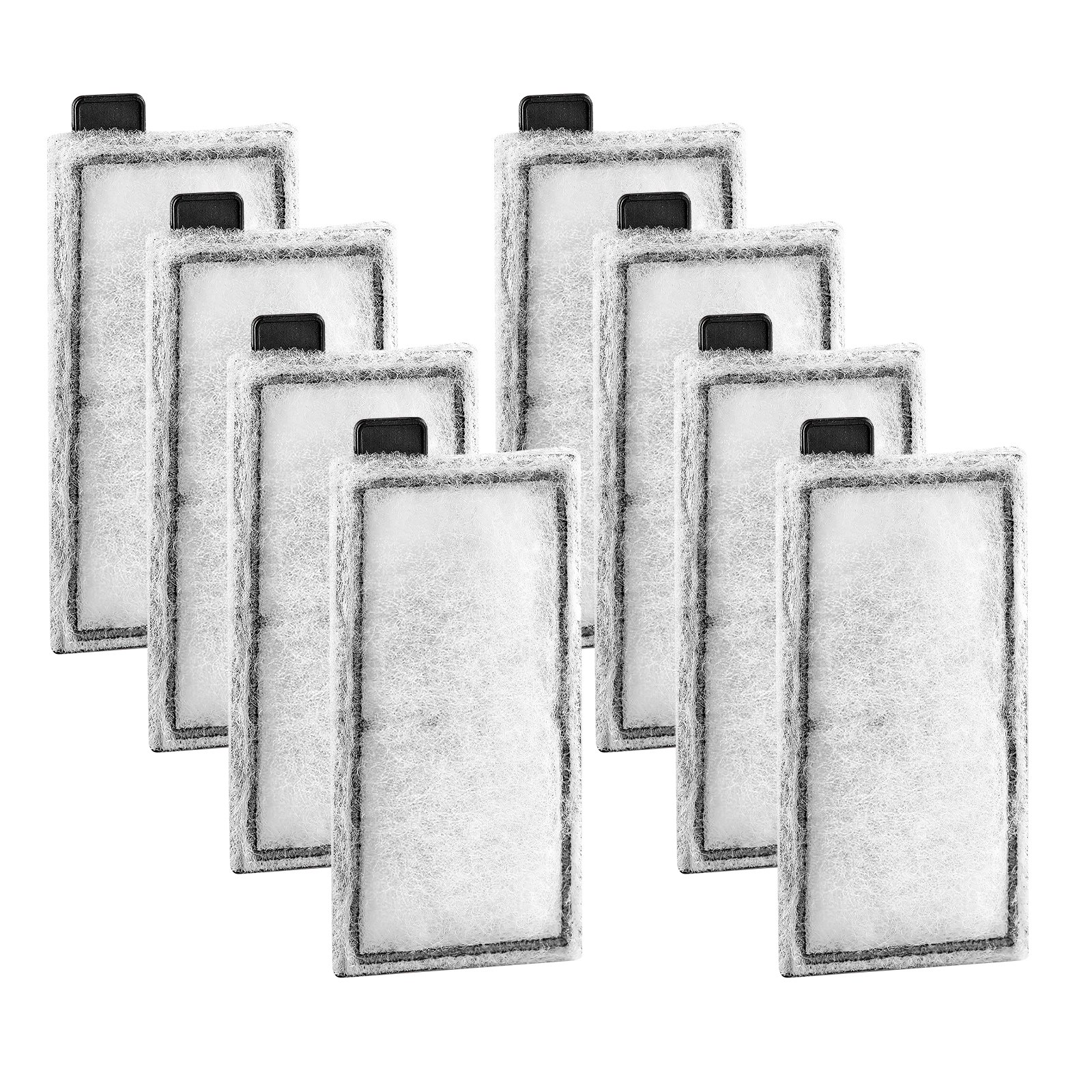 Filtre 3 couches pour aquarium – 8 pièces | Animorah