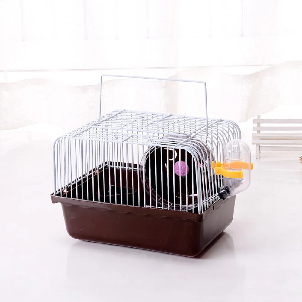 Cage de transport pour petits animaux avec bouteille | Animorah