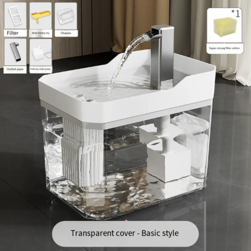 Fontaine à eau pour chat avec filtre automatique | Animorah